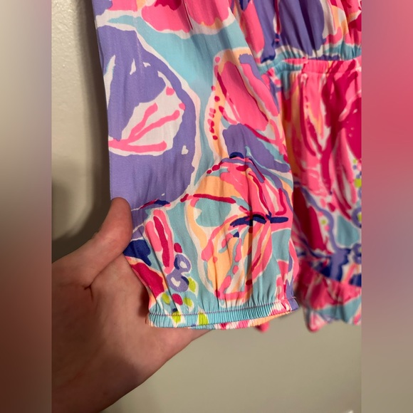 Lilly Pulitzer long sleeve romper - Picture 4 of 5